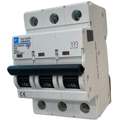 MCB Aptomat Fuji BCL63E0CG 3P 6kA