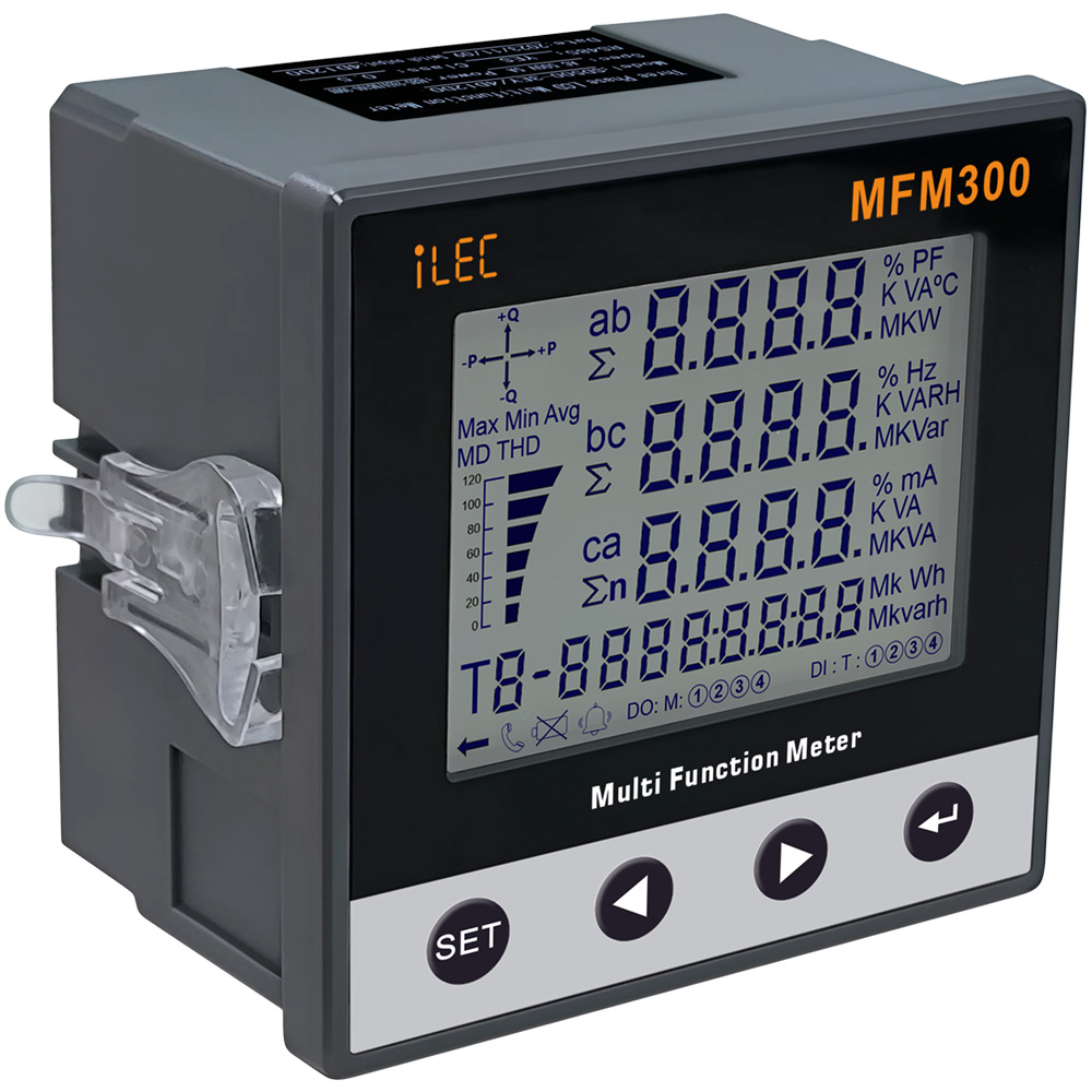 đồng hồ đo đa năng ilec mfm300