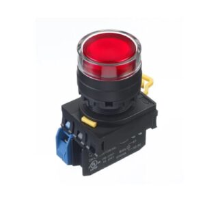 nút nhấn có đèn IDEC YW1L-MF2E màu đỏ