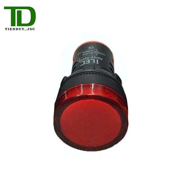 IL13-16CS-R Đèn Báo Pha Ø16 ILEC Màu Đỏ 24V AC/DC