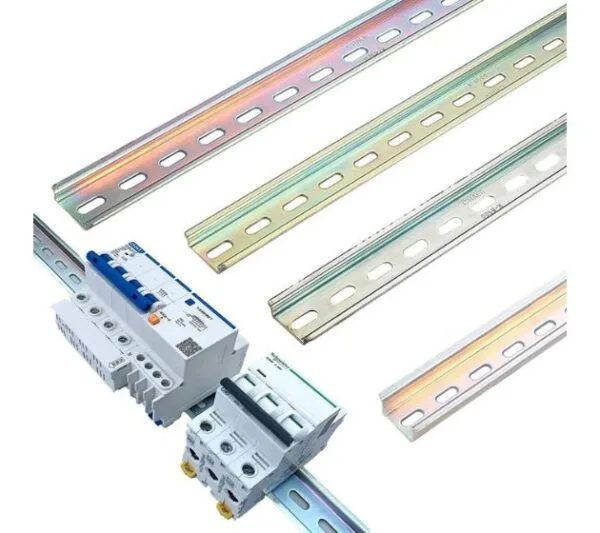 GB-09 Thanh DIN Rail sắt 2M Gắn Tủ Điện