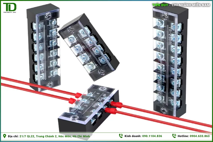 Ứng dụng của cầu đấu điện tủ điều khiển trong dây chuyền sản xuất tự động hóa (hình 3)