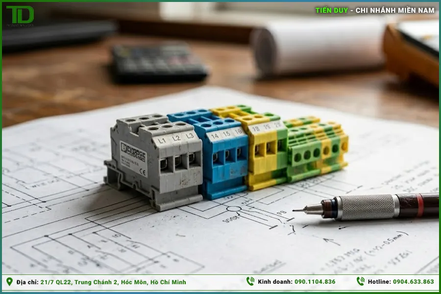 Hướng dẫn chọn cầu đấu điện an toàn cho tủ phân phối công nghiệp (Hình 2)