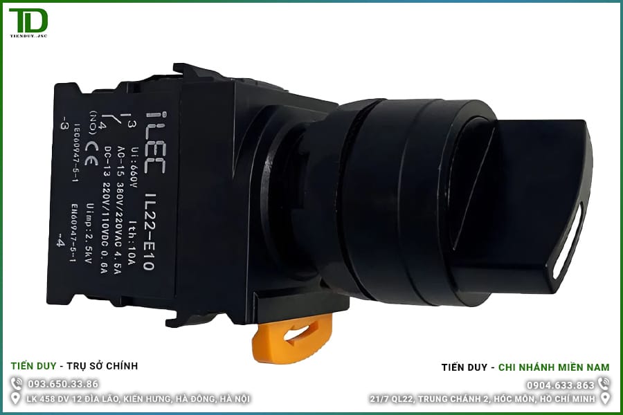 Công tắc xoay ILEC IL22-3SB Ø22