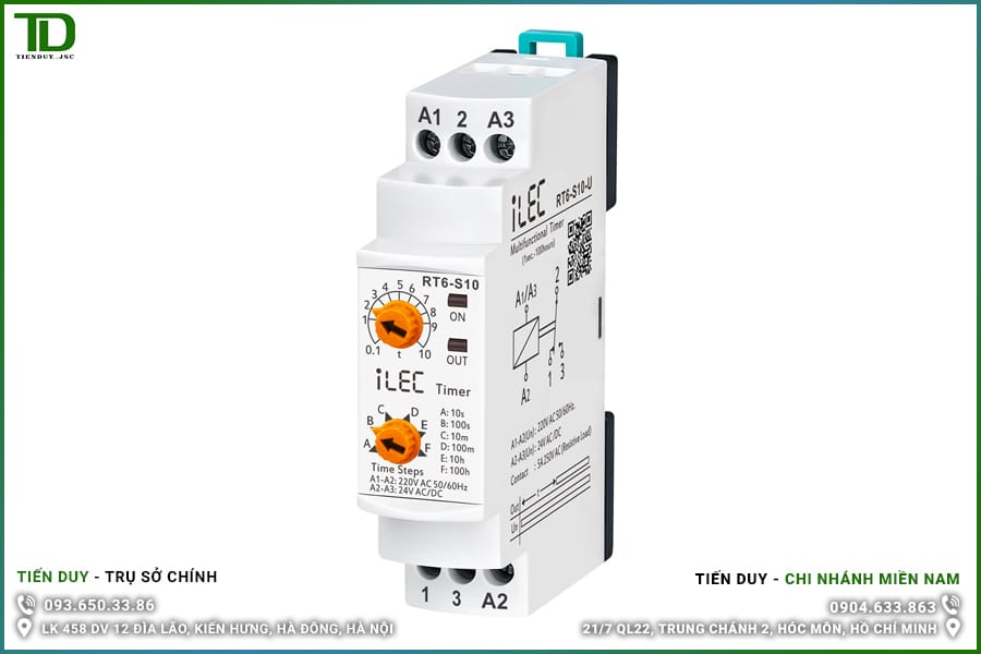 RT6-S10-U Relay Hẹn Giờ Trễ ILEC