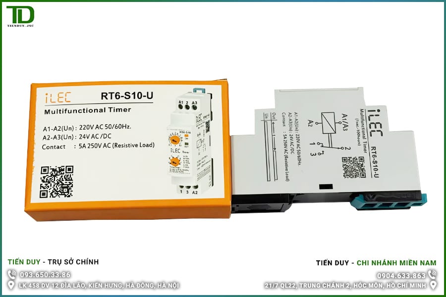 RT6-S10-U Relay Hẹn Giờ Trễ ILEC