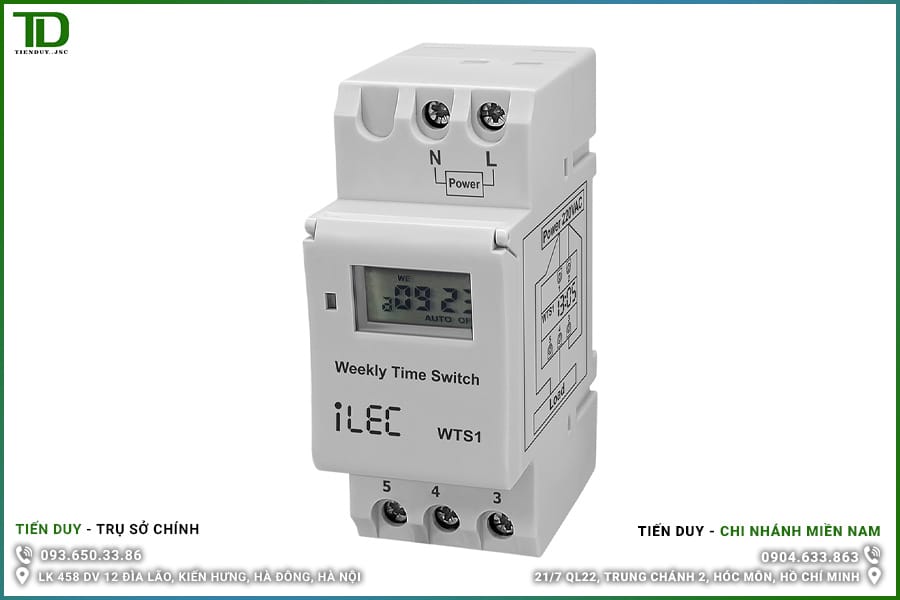 WTS1 Bộ Timer Tuần ILEC