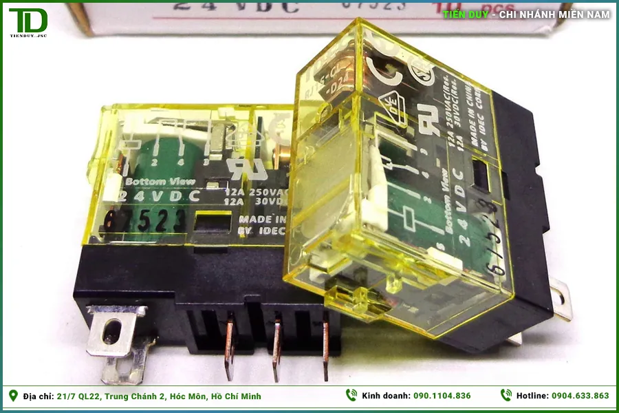 Phân loại và ứng dụng của relay trung gian tủ điều khiển trong công nghiệp (hình 2)