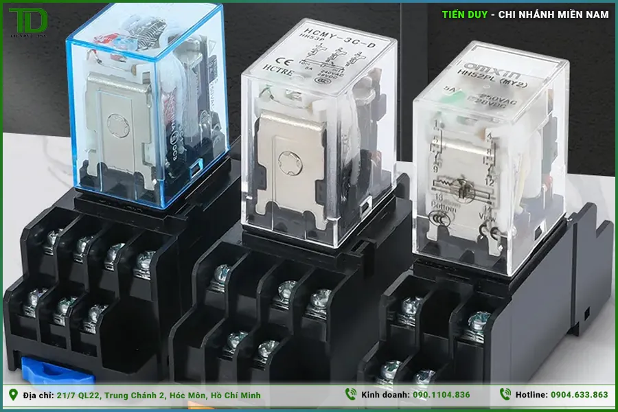 Phân loại và ứng dụng của relay trung gian tủ điều khiển trong công nghiệp (hình 4)