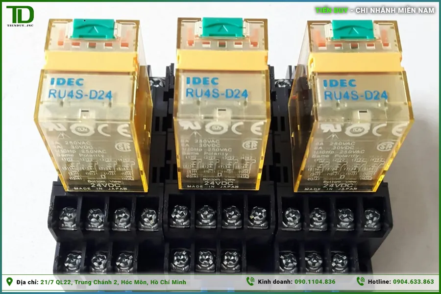 Phân loại và ứng dụng của relay trung gian tủ điều khiển trong công nghiệp (hình 6)
