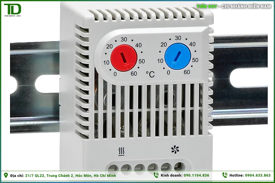 Thermostat tủ điện: Đặc điểm, cấu tạo và nguyên lý hoạt động (hình 1)