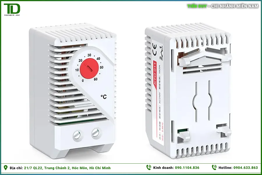 Thermostat tủ điện: Đặc điểm, cấu tạo và nguyên lý hoạt động (hình 4)