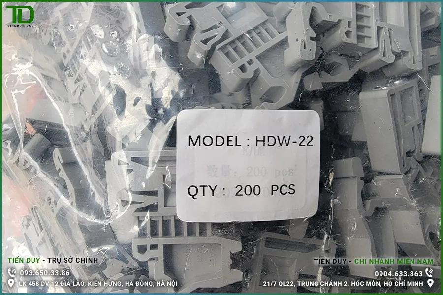 HDW-22 Chặn nhựa cố định cầu đấu E/UK (hình 3)