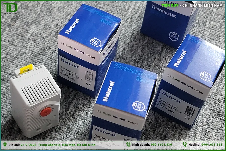 bộ điều khiển nhiệt độ Natural cho tủ điện công nghiệp (hình 1)