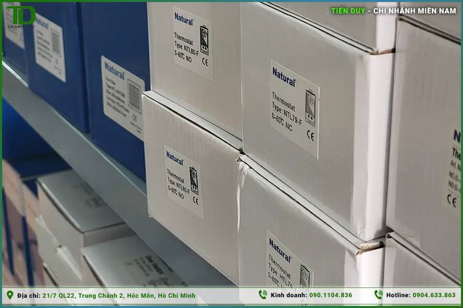bộ điều khiển nhiệt độ Natural cho tủ điện công nghiệp (hình 4)