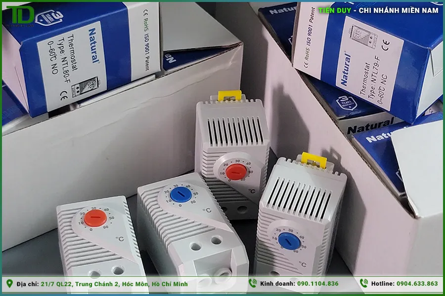 bộ điều khiển nhiệt độ Natural cho tủ điện công nghiệp (hình 6)