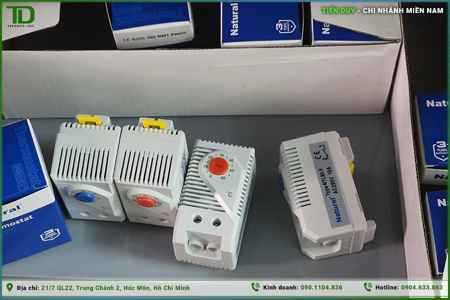 Ứng dụng bộ điều khiển nhiệt độ Natural cho tủ điều khiển tự động (hình 2)