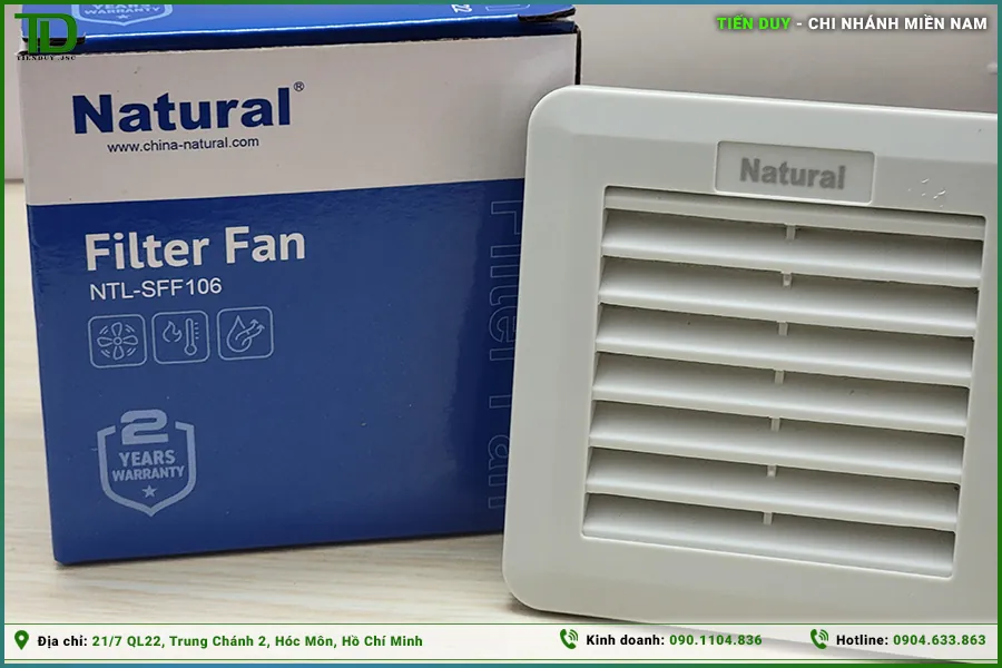 Quạt làm mát tủ điện Natural các kích thước phổ biến hiện nay (hình 2)