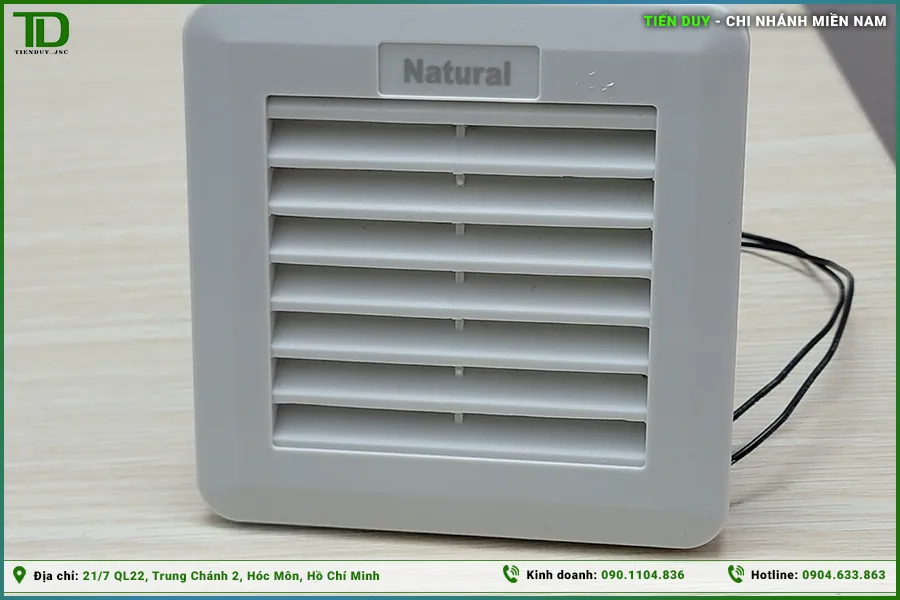 Quạt làm mát tủ điện Natural các kích thước phổ biến hiện nay (hình 4)