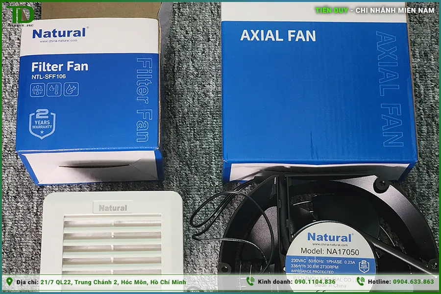 Công ty cung cấp quạt tủ điện Natural chiết khấu cao cho nhà thầu (hình 2)