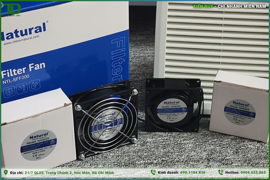 Cung cấp quạt tủ điện Natural tại Hồ Chí Minh giao nhanh trong ngày (hình 2)
