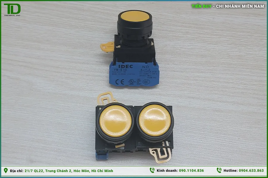 Đặc điểm của nút nhấn start stop idec 1 Đặc điểm của nút nhấn start stop idec (hình 1)