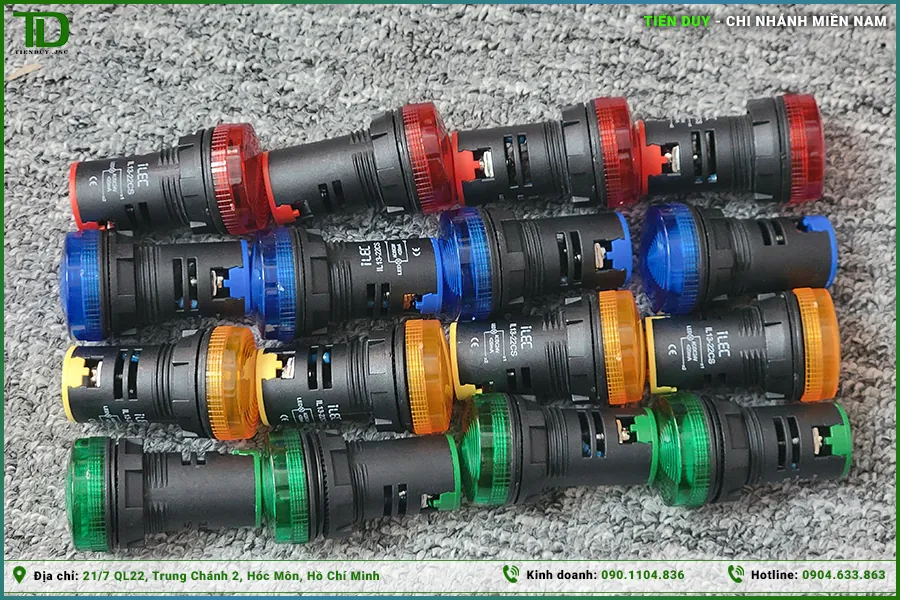 Đèn báo 220V ILEC: đặc điểm cấu tạo và tuổi thọ đèn LED (hình 1)