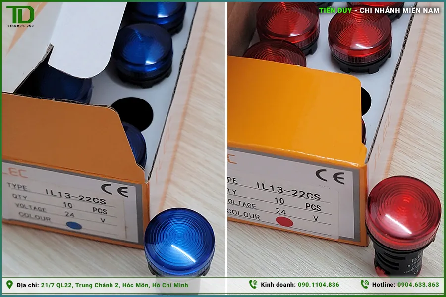 Đèn báo 220V ILEC: đặc điểm cấu tạo và tuổi thọ đèn LED (hình 4)