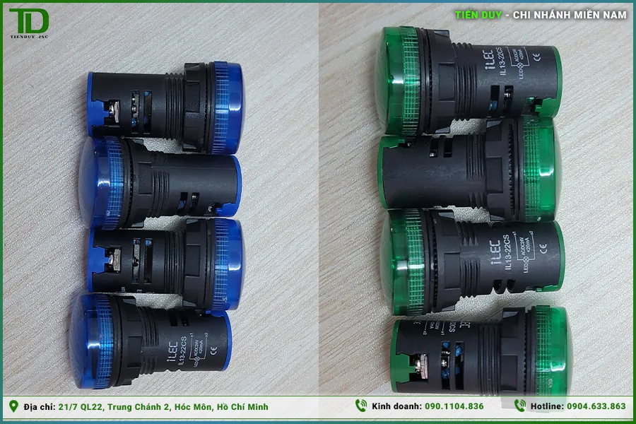 Đèn báo 220V ILEC: đặc điểm cấu tạo và tuổi thọ đèn LED (hình 6)