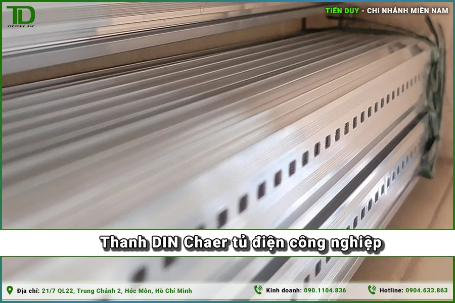 Độ bền vượt trội của thanh DIN Chaer tủ điện công nghiệp (hình 1)