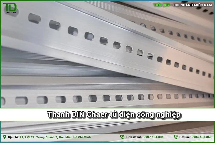 Độ bền vượt trội của thanh DIN Chaer tủ điện công nghiệp (hình 4)