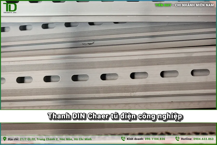 Độ bền vượt trội của thanh DIN Chaer tủ điện công nghiệp (hình 5)
