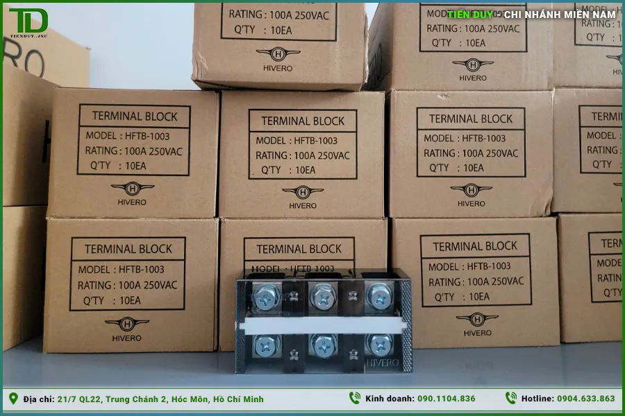 Đơn vị cung cấp cầu đấu điện Hivero sẵn kho số lượng lớn cho xưởng cơ điện (hinh 3)