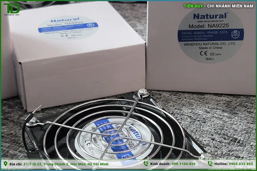 Đơn vị cung cấp quạt tủ điện Natural uy tín toàn quốc (hình 1)