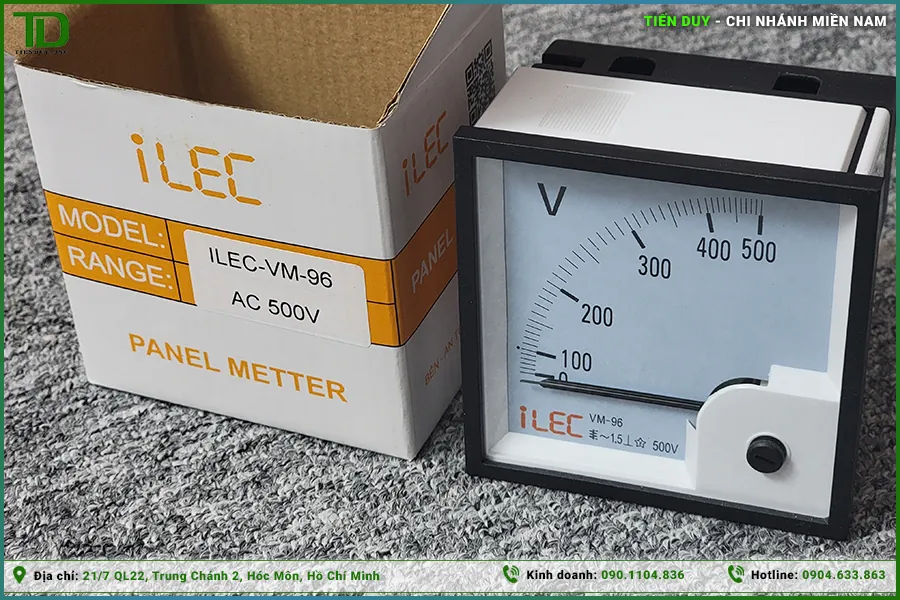 Đồng hồ Ampe Volt ILEC dạng kim & điện tử: đọc chỉ số chuẩn xác 2 Đồng hồ Ampe Volt ILEC dạng kim & điện tử (hình 2)