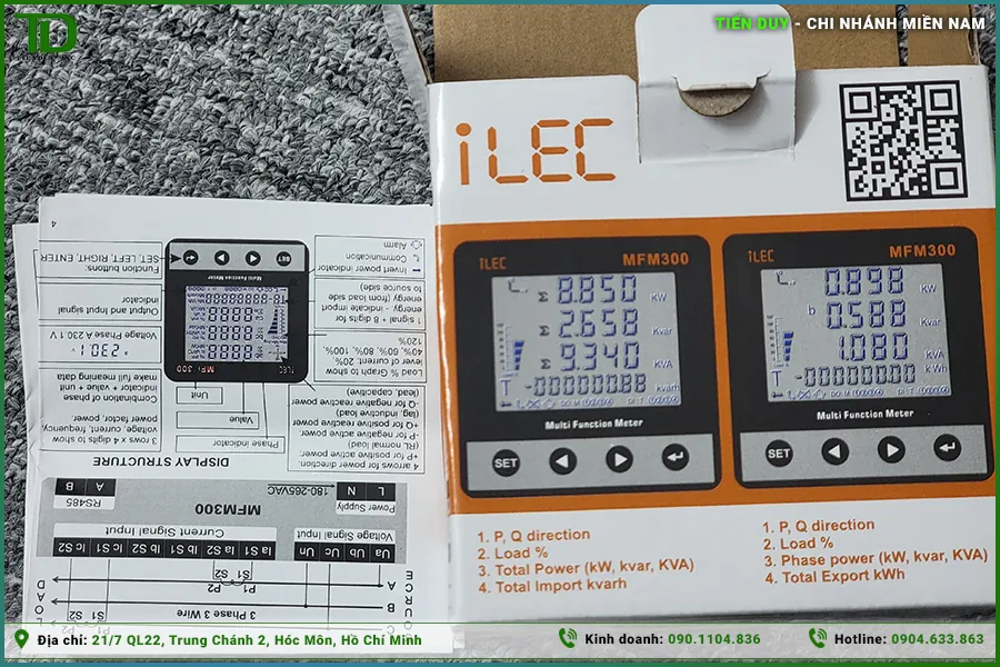 Đồng hồ Ampe Volt ILEC dạng kim & điện tử: đọc chỉ số chuẩn xác 5 Đồng hồ Ampe Volt ILEC dạng kim & điện tử (hình 5)