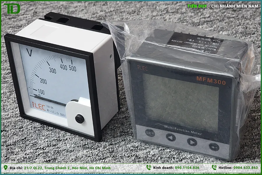 Đồng hồ Ampe Volt ILEC dạng kim & điện tử: đọc chỉ số chuẩn xác 6 Đồng hồ Ampe Volt ILEC dạng kim & điện tử (hình 6)