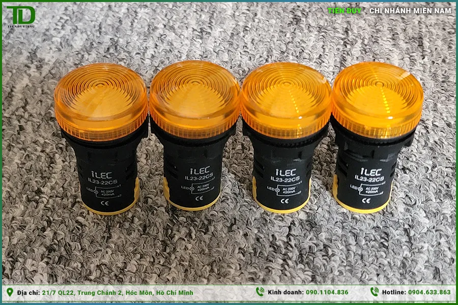 Giới thiệu về dòng đèn báo nguồn tủ điện Idec (hình 1)