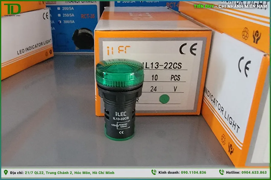 Giới thiệu về dòng đèn báo nguồn tủ điện Idec (hình 4)