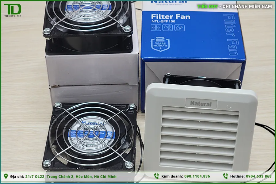 Cách kiểm tra và chọn mua quạt tủ điện Natural chính hãng 100% (hình 2)