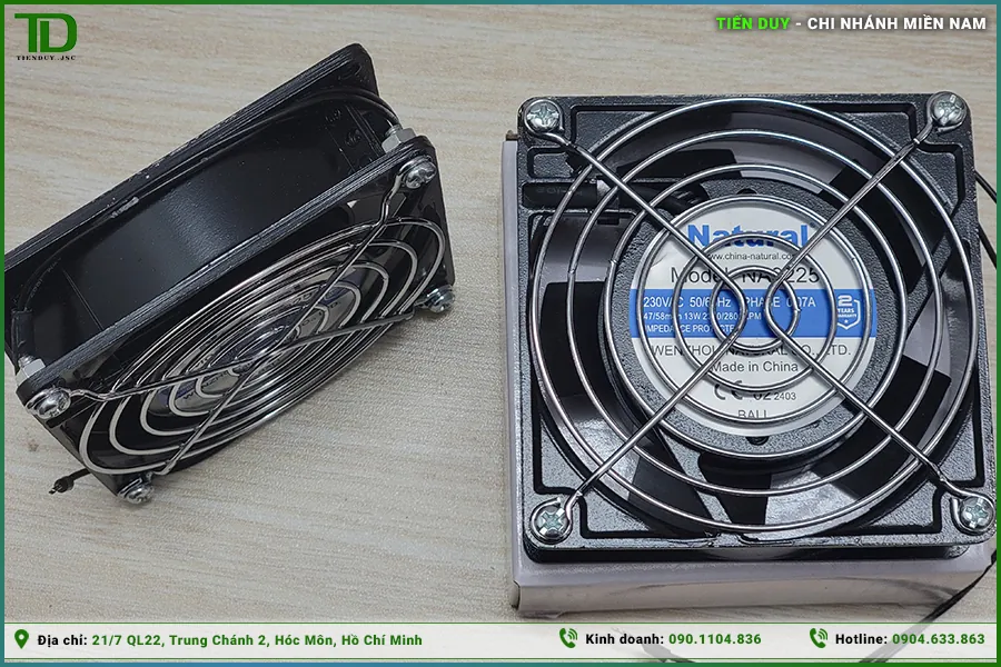Cách kiểm tra và chọn mua quạt tủ điện Natural chính hãng 100% (hình 4)
