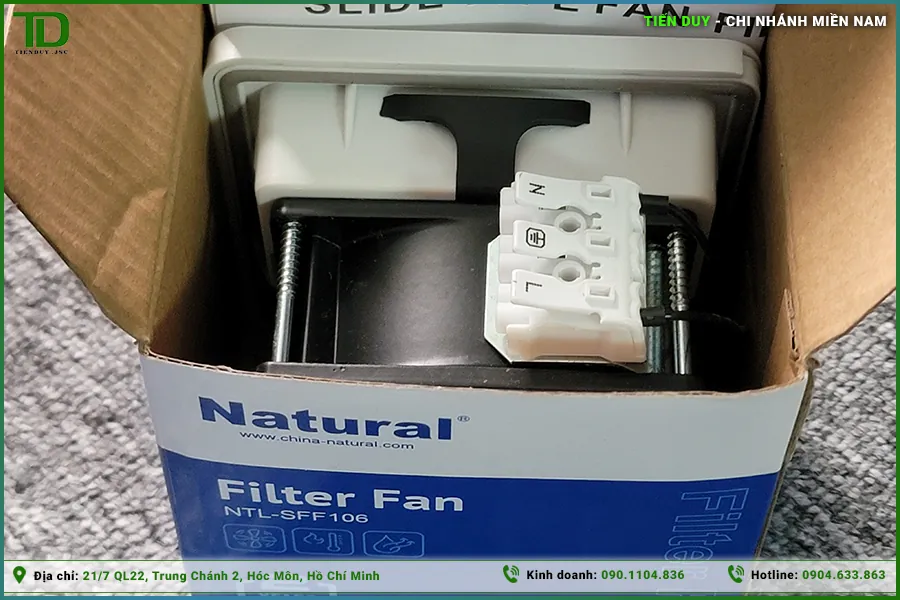 Cách kiểm tra và chọn mua quạt tủ điện Natural chính hãng 100% (hình 6)