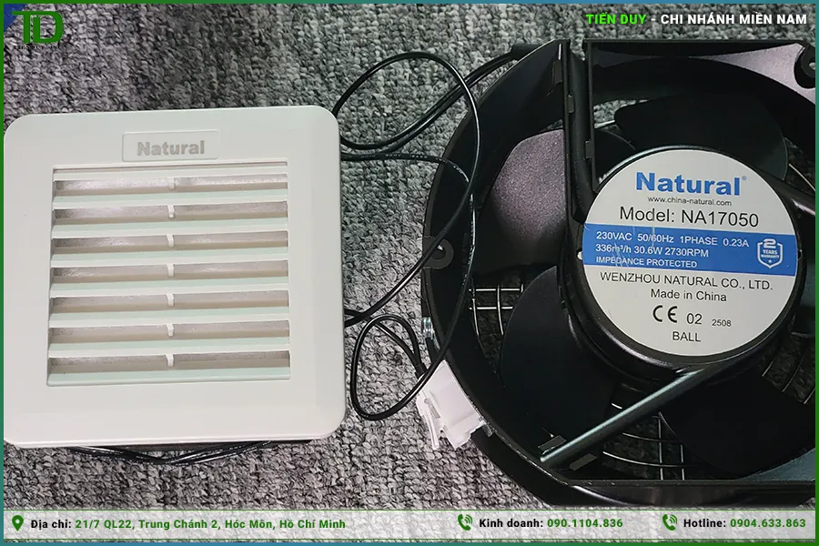 Tiến Duy tự hào là nhà phân phối quạt tủ điện Natural chuyên nghiệp (hình 6)
