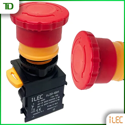 Nút dừng khẩn ILEC (emergency stop)
