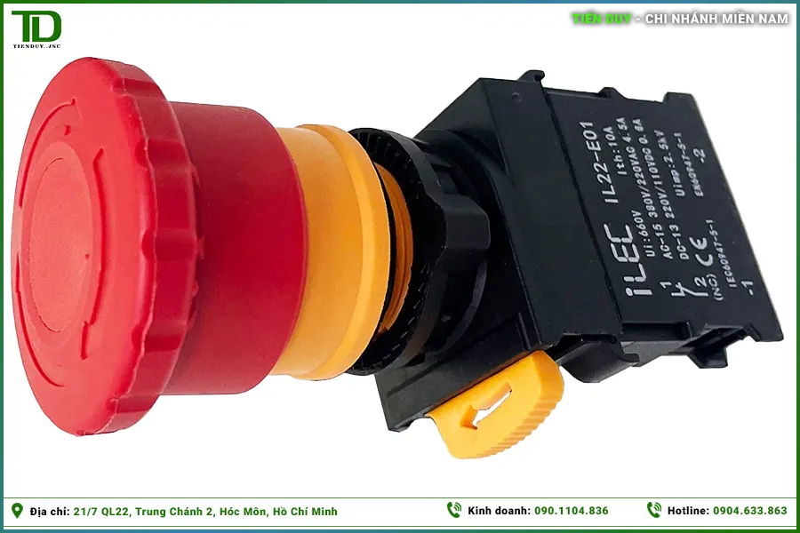 Nút dừng khẩn ILEC (emergency stop) (Hình 3)