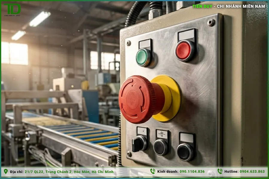 Nút dừng khẩn ILEC (emergency stop) (Hình 4)
