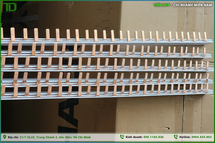 Phân loại thanh lược đồng Chaer cho tủ điện 1 pha và 3 pha (hình 3)
