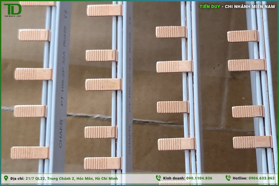 Phân loại thanh lược đồng Chaer cho tủ điện 1 pha và 3 pha (hình 6)