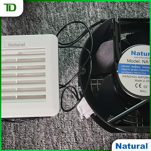 Quạt thông gió tủ điện Natural