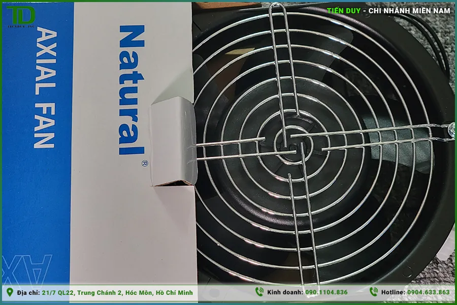 Quạt thông gió tủ điện Natural (hình 2)